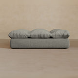 Ottoman-Full Grain Leather-Greige