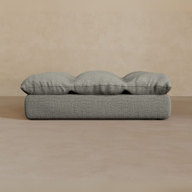 Ottoman-Full Grain Leather-Greige