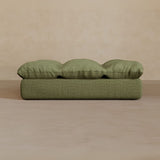 Ottoman-Full Grain Leather-Olive