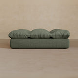 Ottoman-Full Grain Leather-Sage