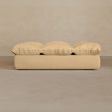Ottoman-Top Grain Leather-Fawn