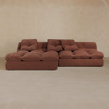 Right Chaise 01-Boucle-Oxblood
