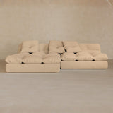 Right Chaise 01-Linen Blend-Chalk