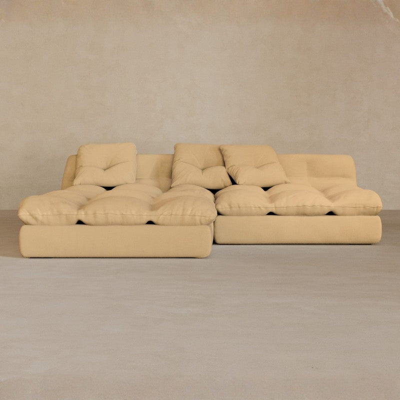 Right Chaise 01-Linen Blend-Fawn
