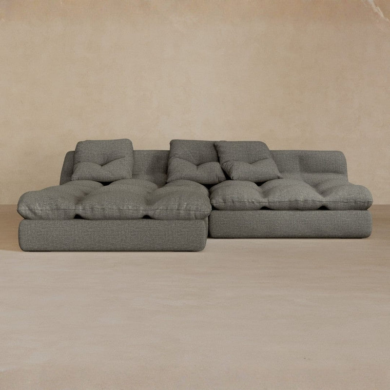 Right Chaise 01-Linen Blend-Graphite