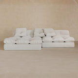 Right Chaise 01-Linen Blend-Ivory