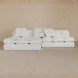 Right Chaise 01-Top Grain Leather-Ivory