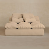 Single-Full Grain Leather-Chalk