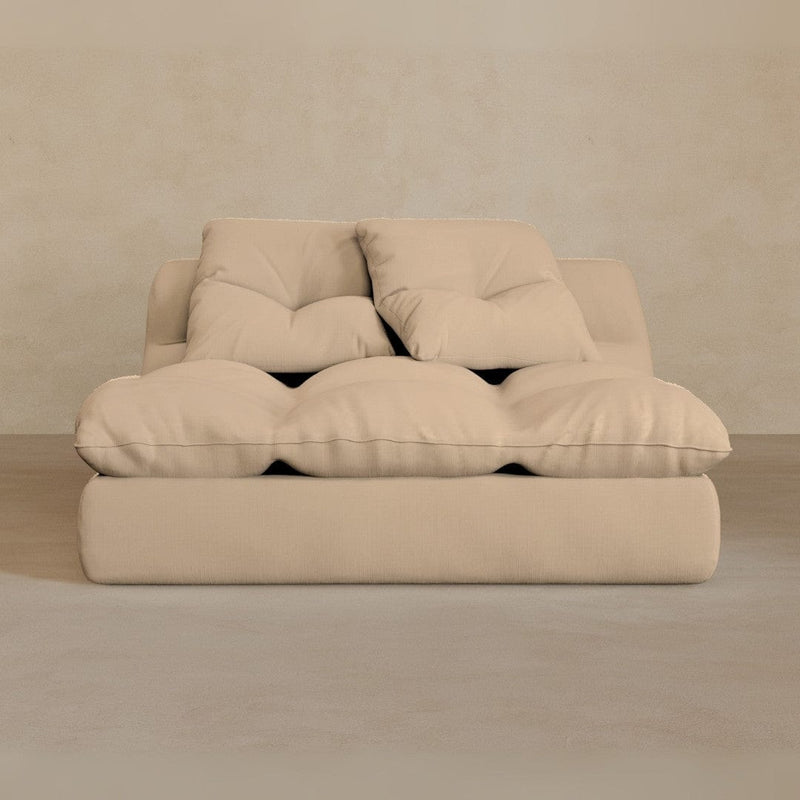 Single-Full Grain Leather-Chalk