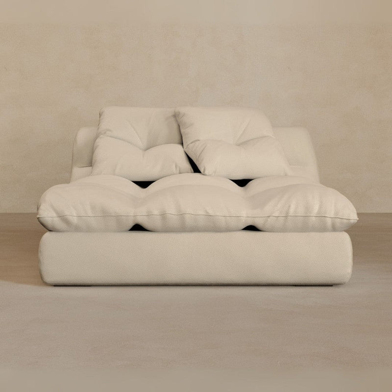 Single-Top Grain Leather-Alabaster