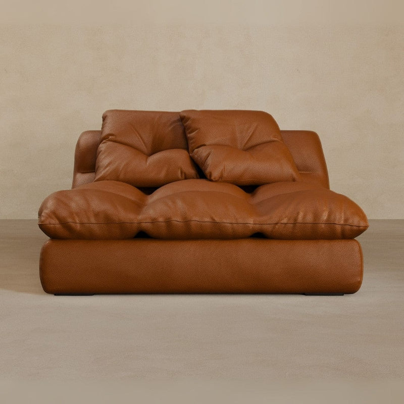 Single-Top Grain Leather-Brandy