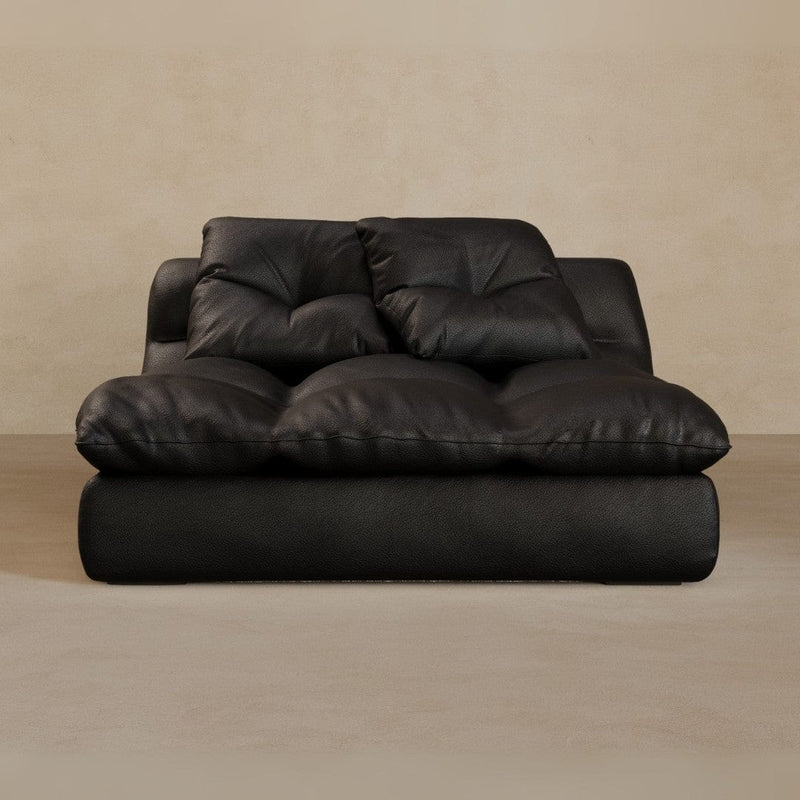 Single-Top Grain Leather-Charcoal