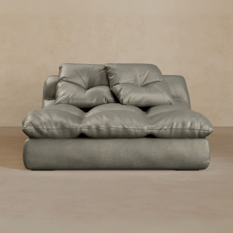 Single-Top Grain Leather-Greige