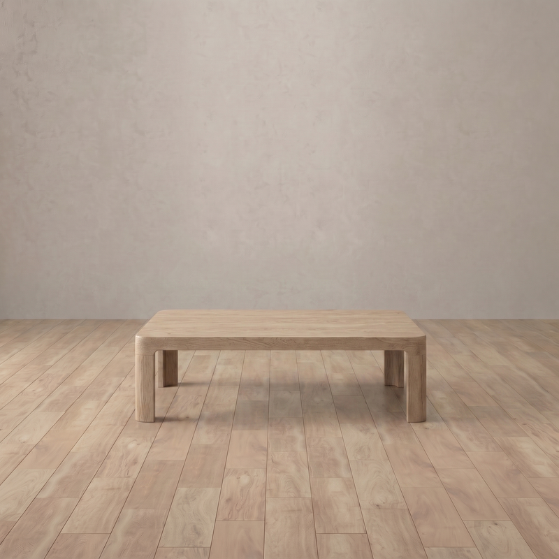 Franklin Coffee Table — White Oak