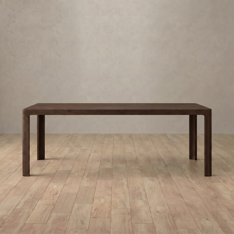 Franklin Dining Table — Dark Walnut