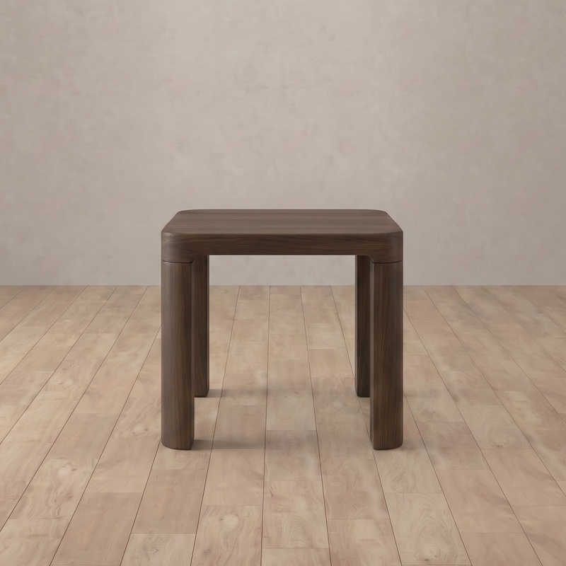 Franklin Side Table — Dark Walnut