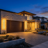 Stripe Lined Wall Light