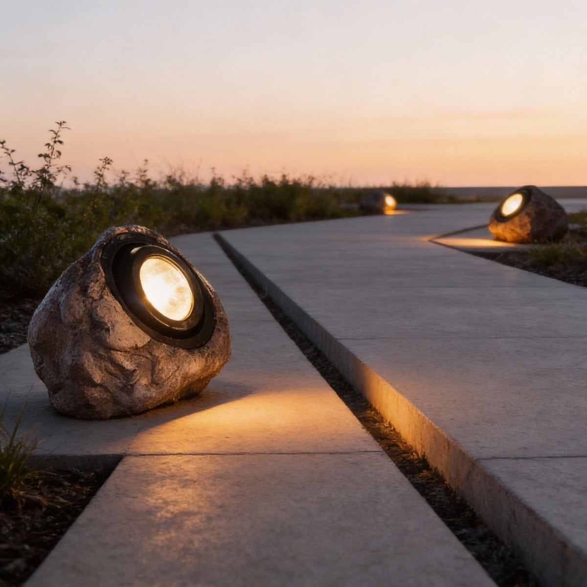 Rocky Light (Outdoor Solar) — lifestyle