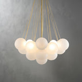 Glass Cloud Chandelier