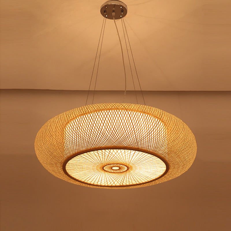 Japandi Chandelier — lifestyle