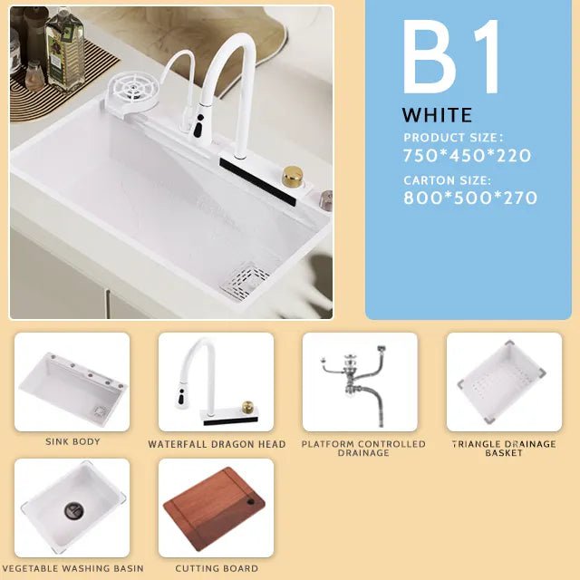 Harmony White Sink