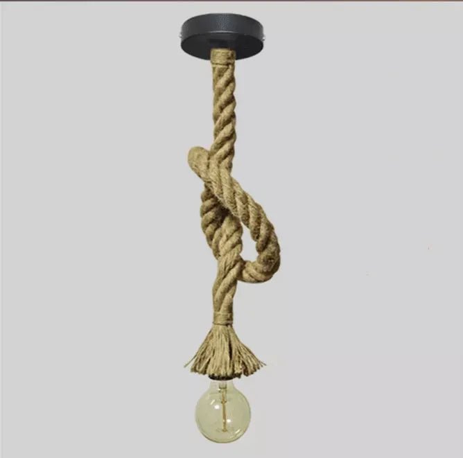 Rope Drop Pendant Light