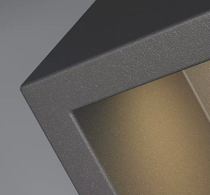 Block Lane Outdoor Solar Light — lifestyle