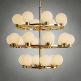 Halo Strata Three-Tier Chandelier