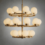 Halo Strata Three-Tier Chandelier