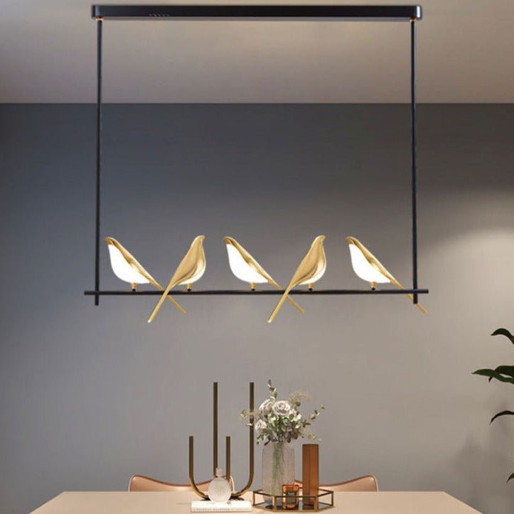 Chiriya Linear Chandelier — lifestyle