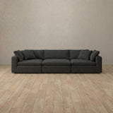 Linen Blend::Heavens Sofa Heavens 3-Seater Charcoal Linen Blend [grid:7:LB]