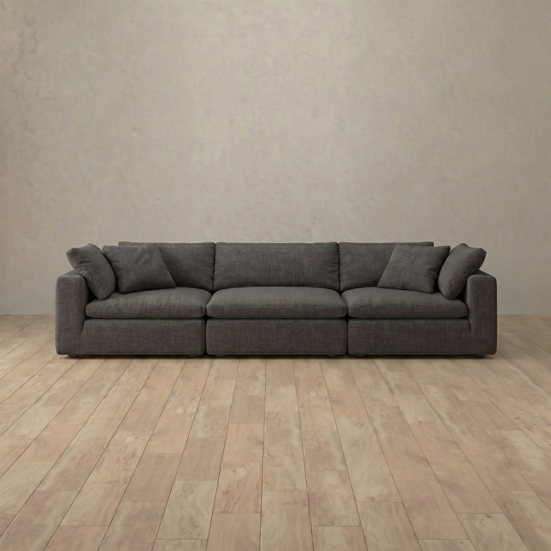 The Heavens Sofa 3-Seater (141") — Smoke