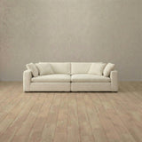 Boucle::Heavens Sofa Heavens Loveseat Cream Boucle [grid:2:BCL]
