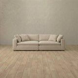 Linen Blend::Heavens Sofa Heavens Loveseat Linen Linen Blend