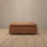 Top Grain Leather::Heavens Sofa Heavens Ottoman Cognac Top Grain Leather [grid:4:TGL]