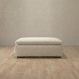 Boucle::Heavens Sofa Heavens Ottoman Cream Boucle [grid:2:BCL]