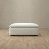 Boucle::Heavens Sofa Heavens Ottoman OffWhite Boucle [grid:1:BCL]