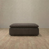 Linen Blend::Heavens Sofa Heavens Ottoman Truffle Linen Blend v2