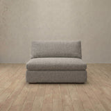 Boucle::Heavens Sofa Heavens Single  Pewter Boucle v2