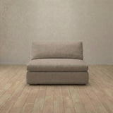 Linen Blend::Heavens Sofa Heavens Single  Taupe Linen Blend