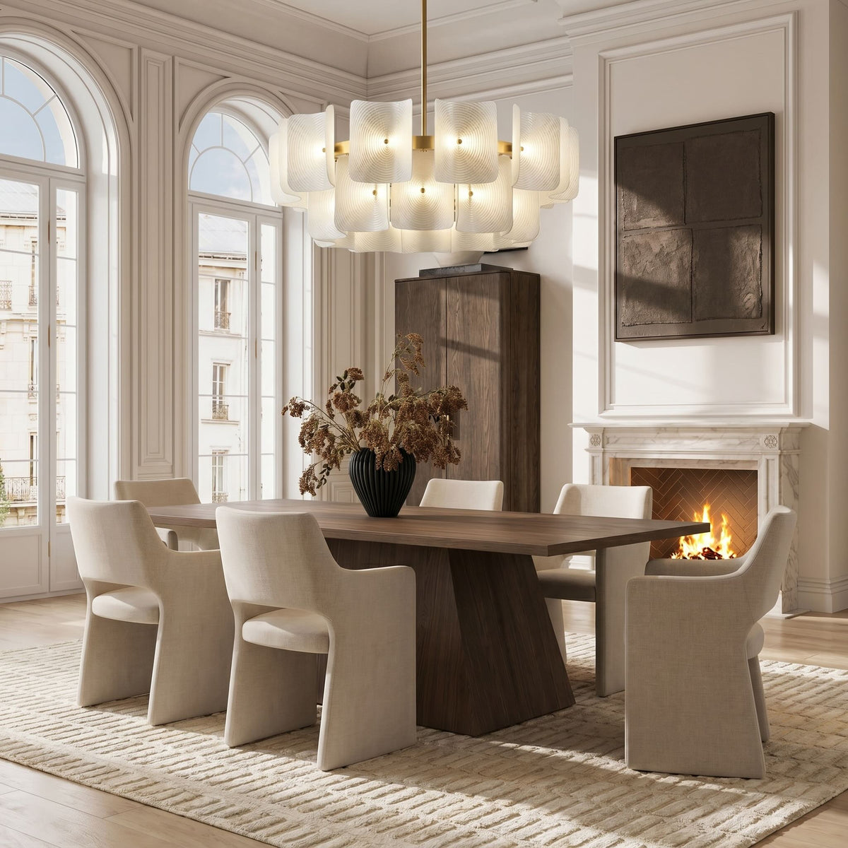Alexa Dining Table — lifestyle