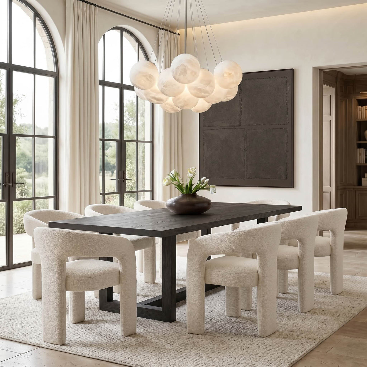 Aliori Wooden Dining Table — lifestyle