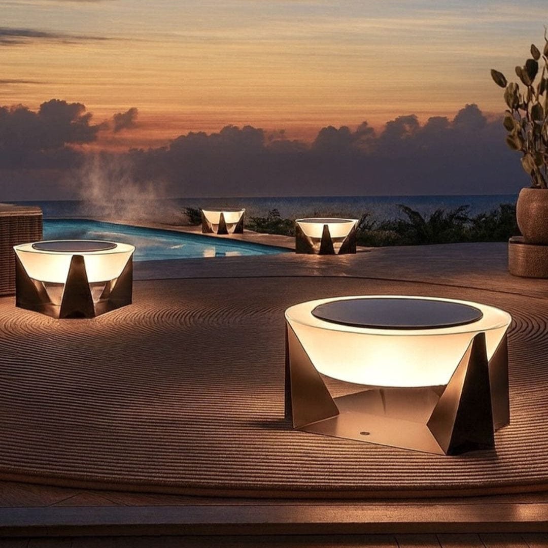 Light your garden for free.