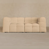 2 Seater-Boucle-Chalk