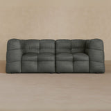 2 Seater-Top Grain Leather-Graphite