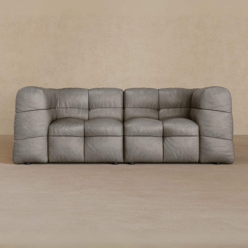 2 Seater-Top Grain Leather-Greige