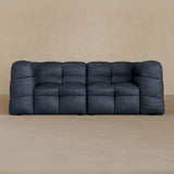 2 Seater-Top Grain Leather-Navy