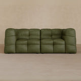 2 Seater-Top Grain Leather-Olive