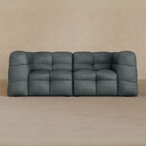 2 Seater-Top Grain Leather-Pewter