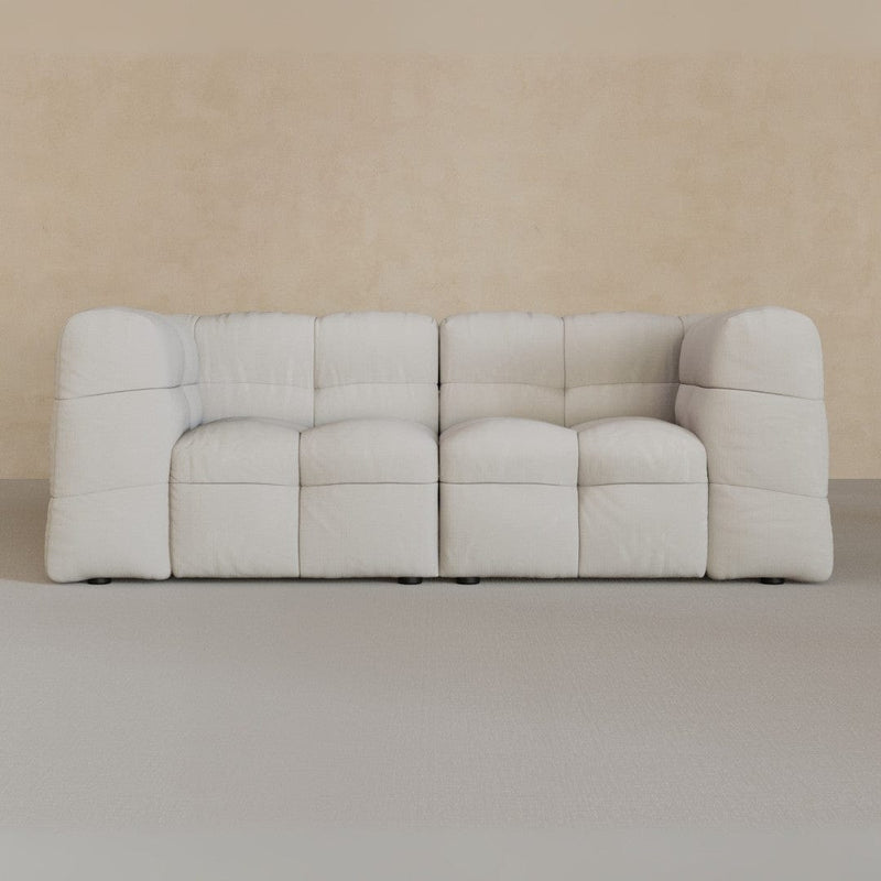 2 seater-Linen Blend-Ivory